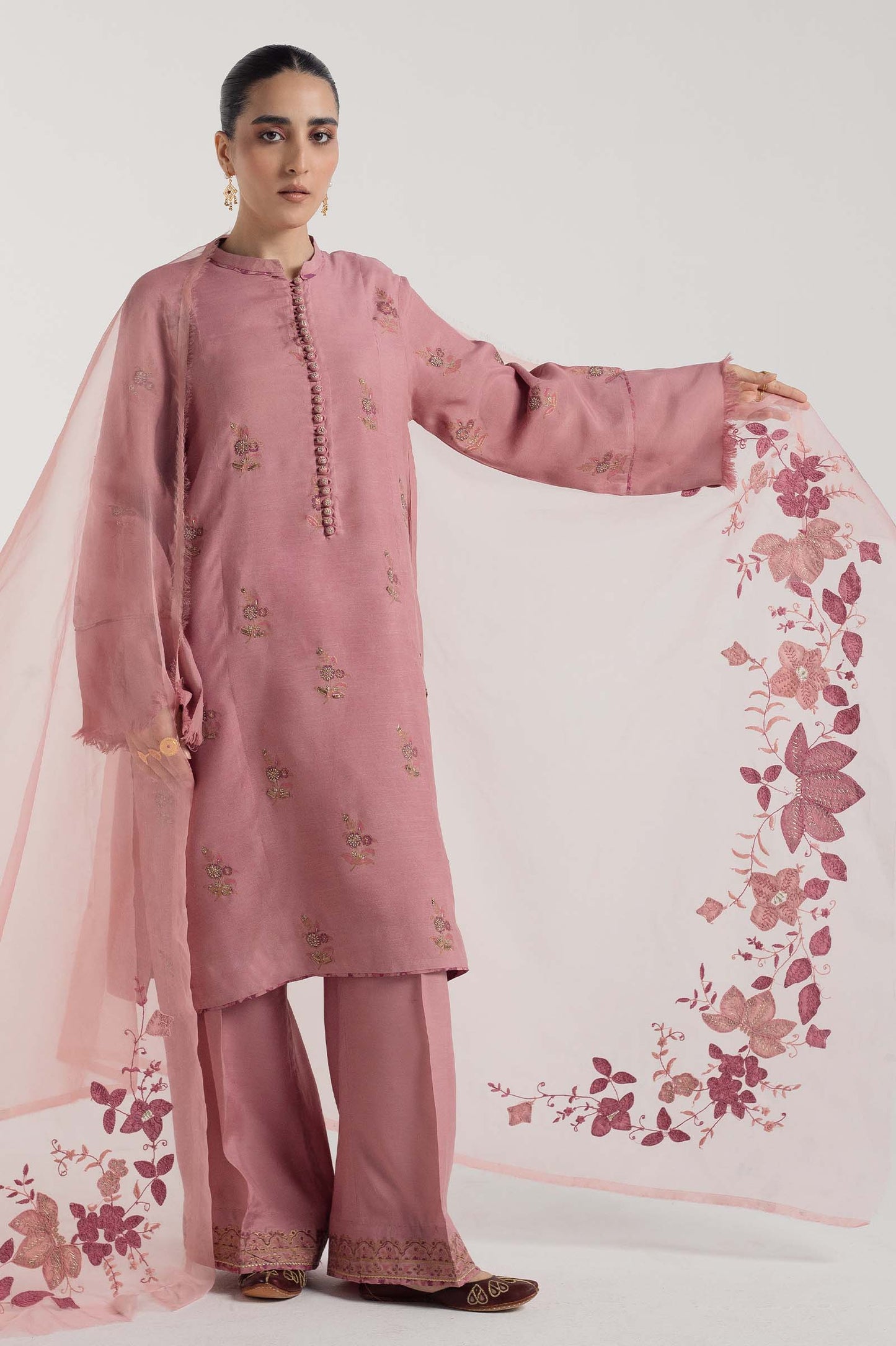 Zara Shahjahan | Handcrafted Suits | ZHC-050 - House Of Anaya