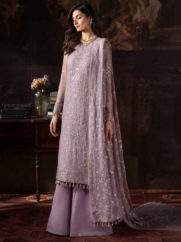 Rouge by Zarif Embroidered Chiffon 3Pc Suit ZRW-05 FLORENCE