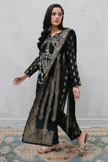 Zellbury | Summer Pret | Embroidered Kurta Dupatta Trouser - 3256 - Libasekhas