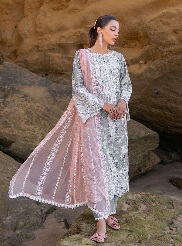 Zainab chottani | Luxury Chikankari 24 | LANA - 10A - House Of Anaya