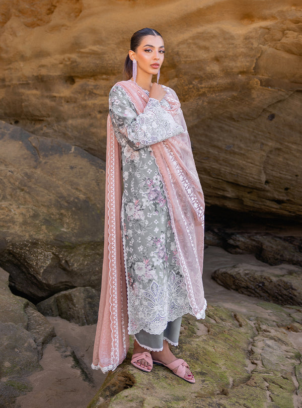 Zainab chottani | Luxury Chikankari 24 | LANA - 10A - House Of Anaya