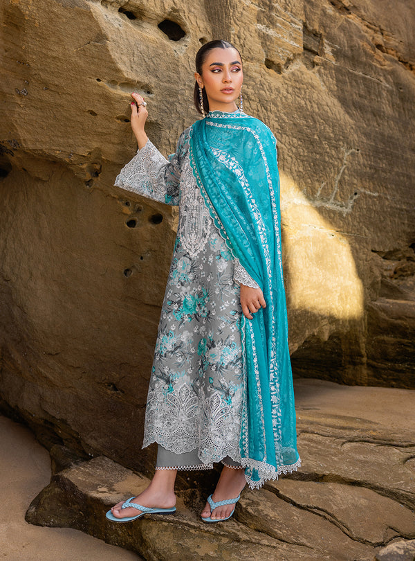 Zainab chottani | Luxury Chikankari 24 | LANA - 10B - House Of Anaya