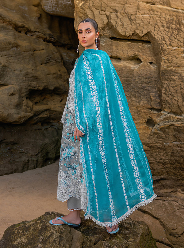 Zainab chottani | Luxury Chikankari 24 | LANA - 10B - House Of Anaya