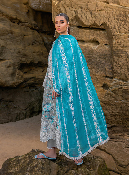 Zainab chottani | Luxury Chikankari 24 | LANA - 10B - House Of Anaya