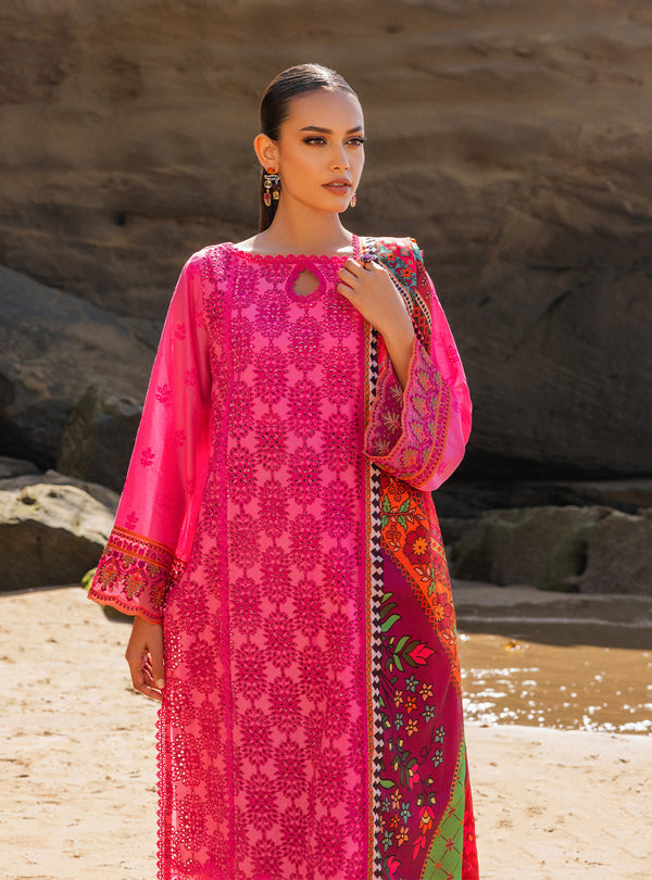 Zainab chottani | Luxury Chikankari 24 | LAALI - 6A - House Of Anaya