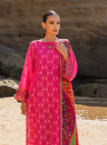 Zainab chottani | Luxury Chikankari 24 | LAALI - 6A - House Of Anaya
