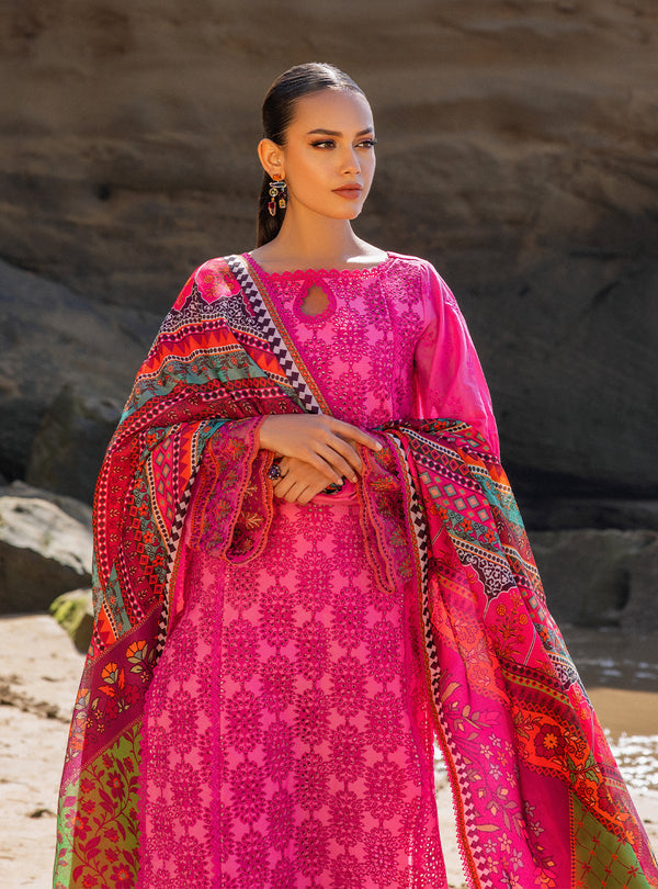 Zainab chottani | Luxury Chikankari 24 | LAALI - 6A - House Of Anaya