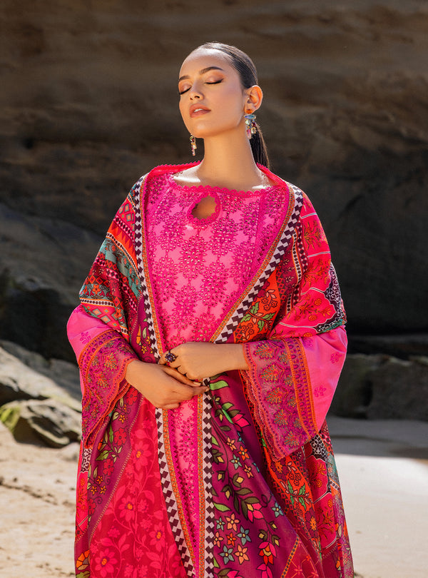 Zainab chottani | Luxury Chikankari 24 | LAALI - 6A - House Of Anaya
