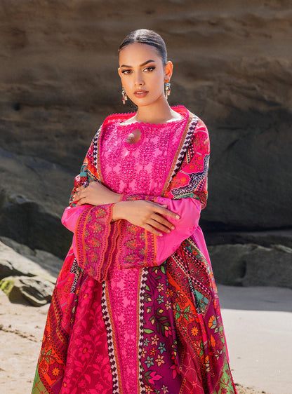Zainab chottani | Luxury Chikankari 24 | LAALI - 6A - House Of Anaya