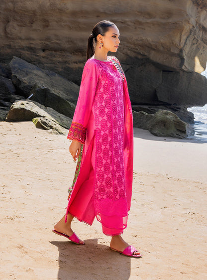 Zainab chottani | Luxury Chikankari 24 | LAALI - 6A - House Of Anaya