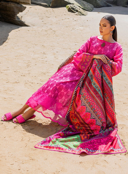 Zainab chottani | Luxury Chikankari 24 | LAALI - 6A - House Of Anaya