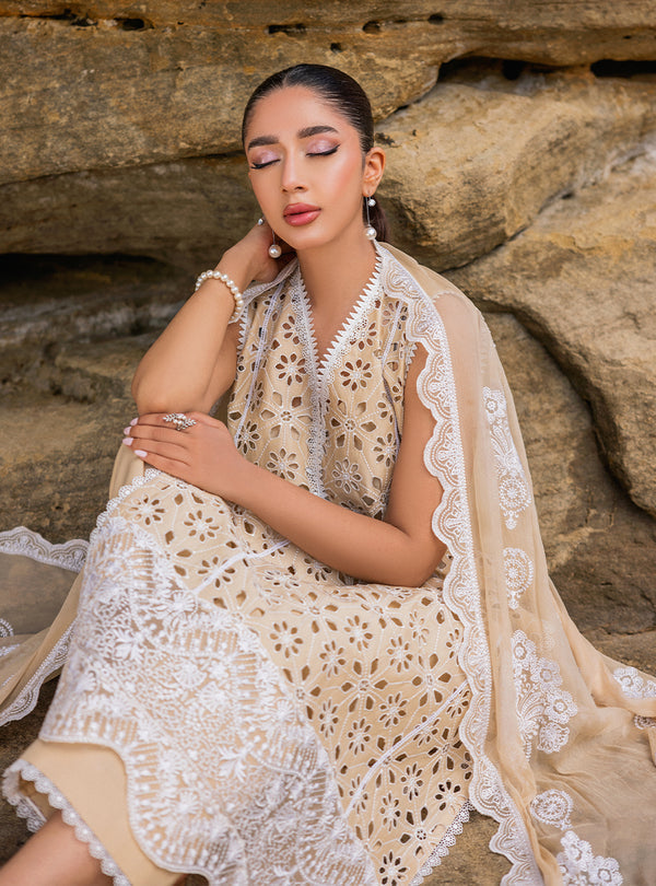 Zainab chottani | Luxury Chikankari 24 | MOTIA - 7B - House Of Anaya