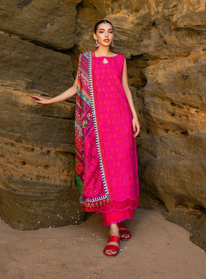 Zainab chottani | Luxury Chikankari 24 | LAALI - 6B - House Of Anaya