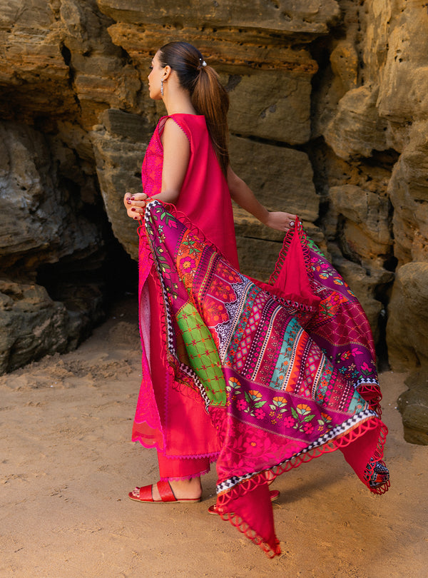 Zainab chottani | Luxury Chikankari 24 | LAALI - 6B - House Of Anaya