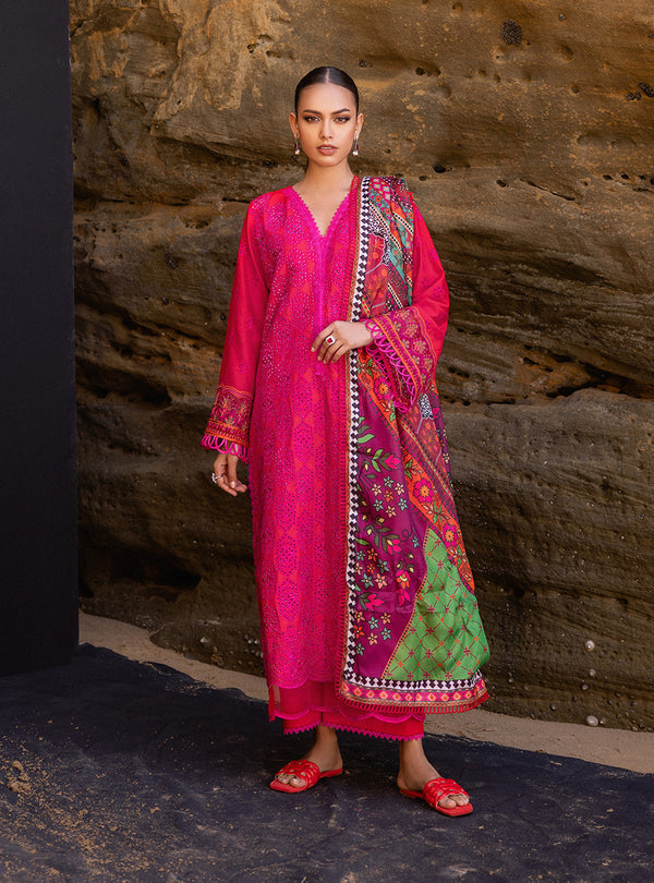 Zainab chottani | Luxury Chikankari 24 | LAALI - 6B - House Of Anaya