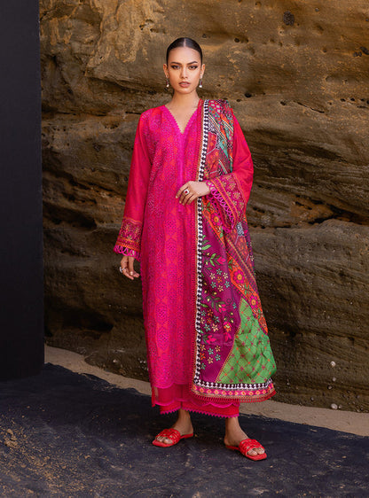 Zainab chottani | Luxury Chikankari 24 | LAALI - 6B - House Of Anaya