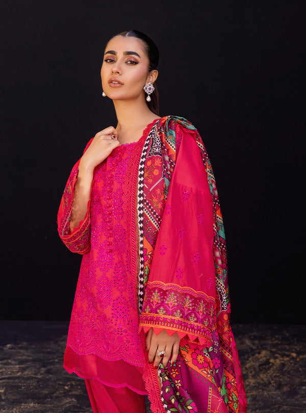 Zainab chottani | Luxury Chikankari 24 | LAALI - 6B - House Of Anaya