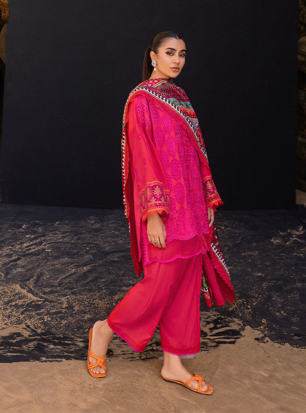 Zainab chottani | Luxury Chikankari 24 | LAALI - 6B - House Of Anaya
