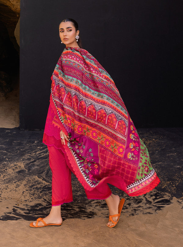 Zainab chottani | Luxury Chikankari 24 | LAALI - 6B - House Of Anaya