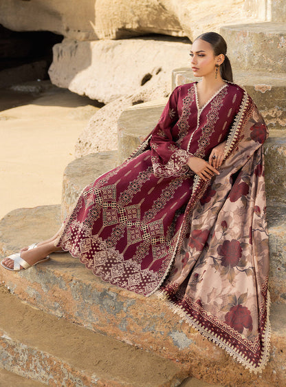 Zainab chottani | Luxury Chikankari 24 | AYSEL - 1B - House Of Anaya