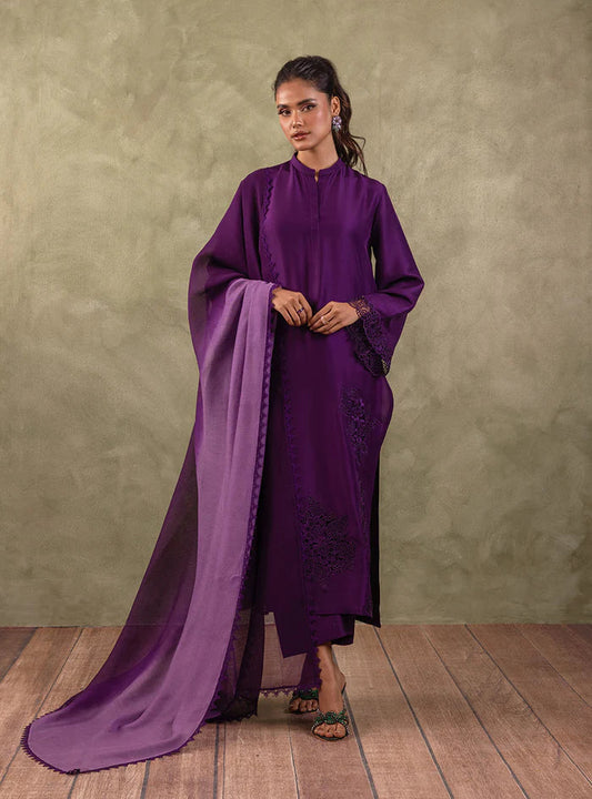 Zainab Chottani | Eid Edit 24 | ENCHANTING AMETHYST - House Of Anaya