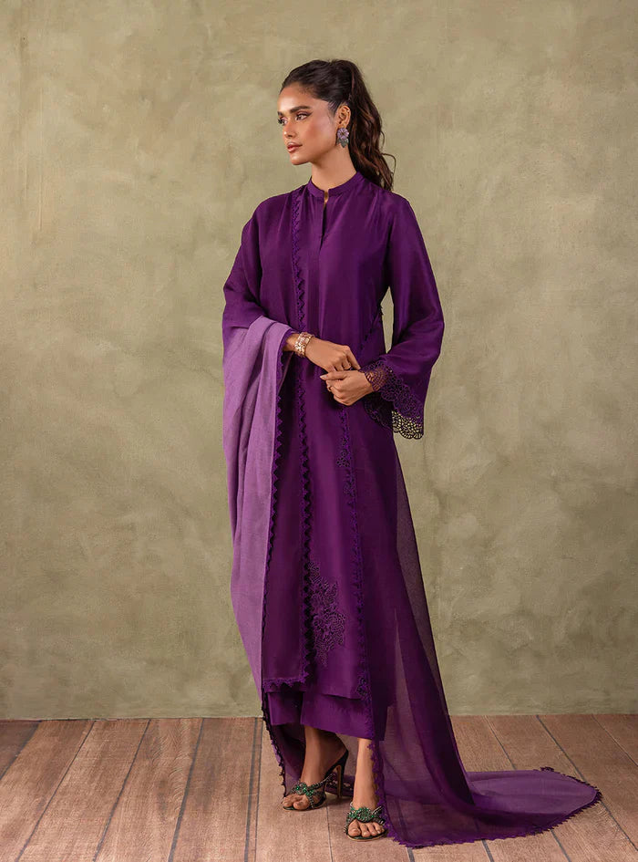 Zainab Chottani | Eid Edit 24 | ENCHANTING AMETHYST - House Of Anaya