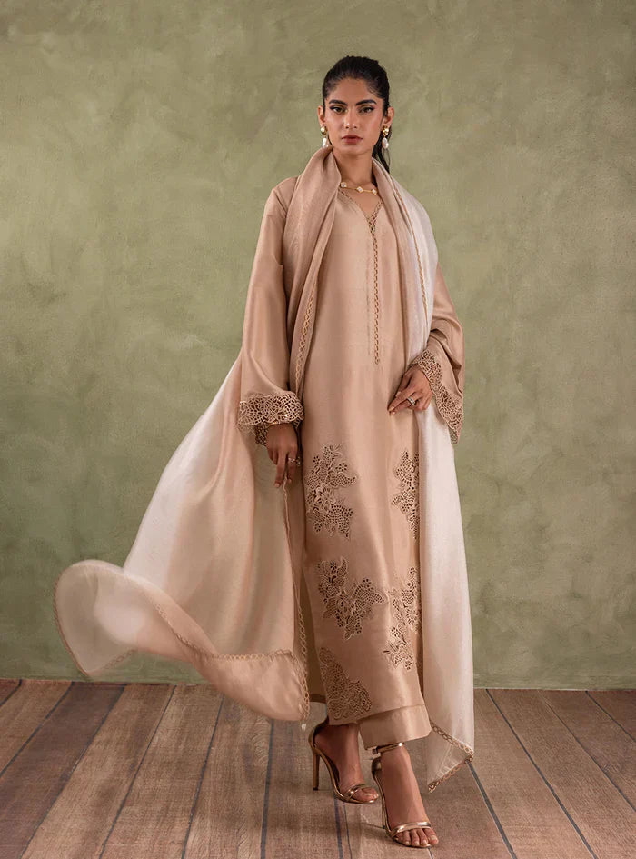 Zainab Chottani | Eid Edit 24 | Coral Champagne - House Of Anaya