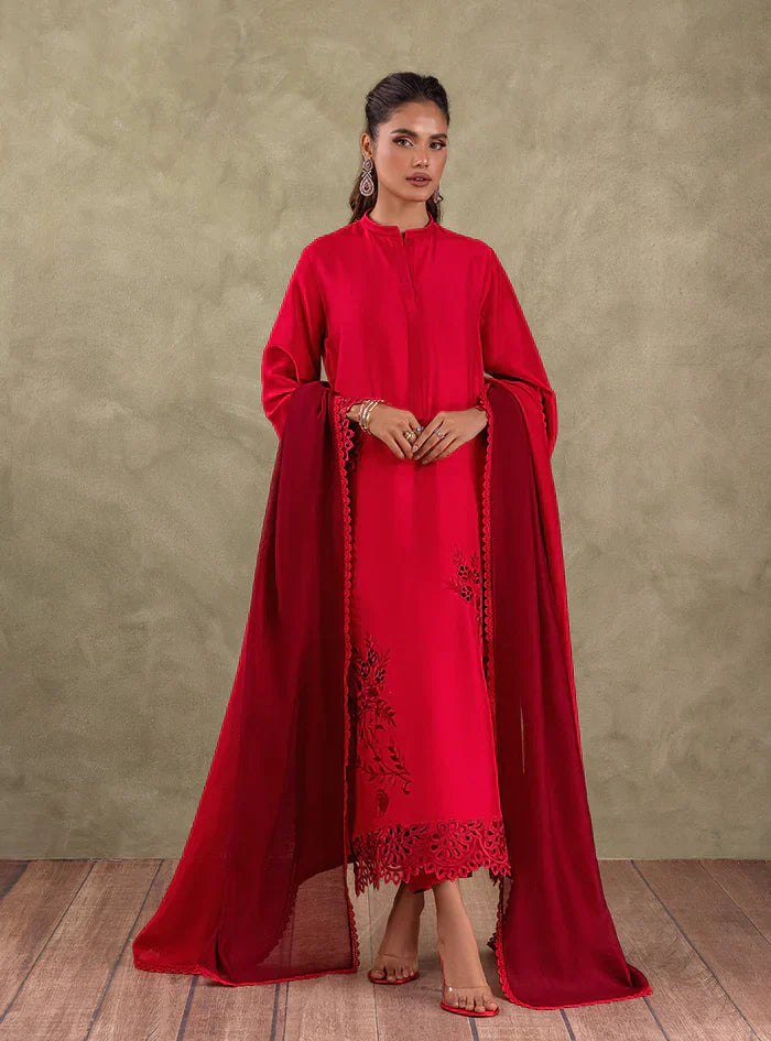 Zainab Chottani | Eid Edit 24 | Scarlet Rose - House Of Anaya