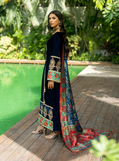 Zainab Chottani | Makhmal Luxe Pret | Farrin - House Of Anaya
