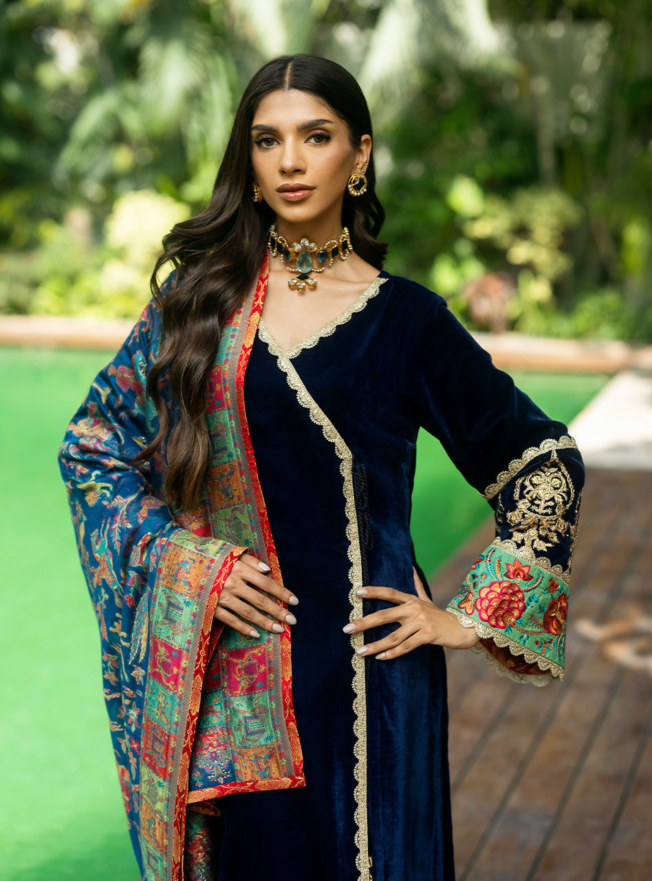 Zainab Chottani | Makhmal Luxe Pret | Farrin - House Of Anaya
