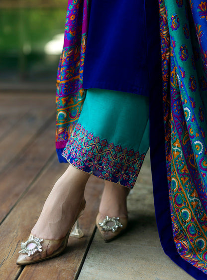 Zainab Chottani | Makhmal Luxe Pret | Shafaq - House Of Anaya
