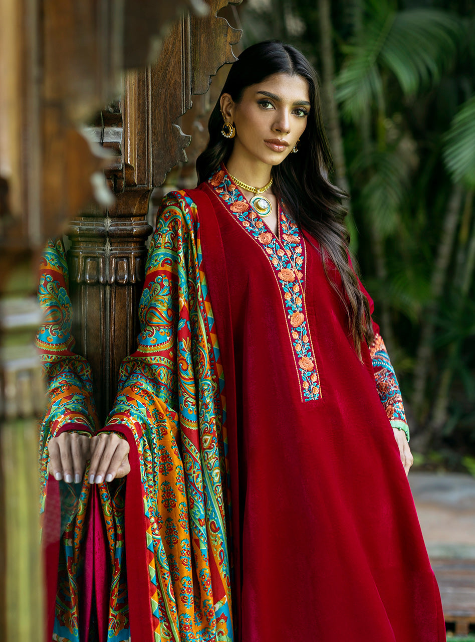 Zainab Chottani | Makhmal Luxe Pret | Shehla - House Of Anaya