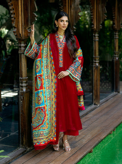 Zainab Chottani | Makhmal Luxe Pret | Shehla - House Of Anaya