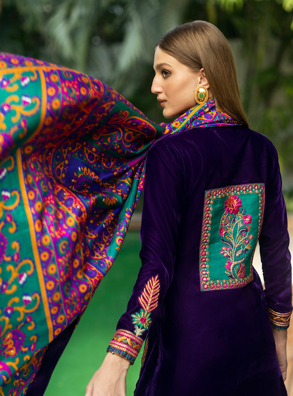 Zainab Chottani | Makhmal Luxe Pret | Habibeh - House Of Anaya