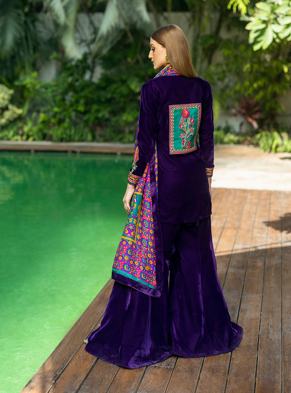 Zainab Chottani | Makhmal Luxe Pret | Habibeh - House Of Anaya