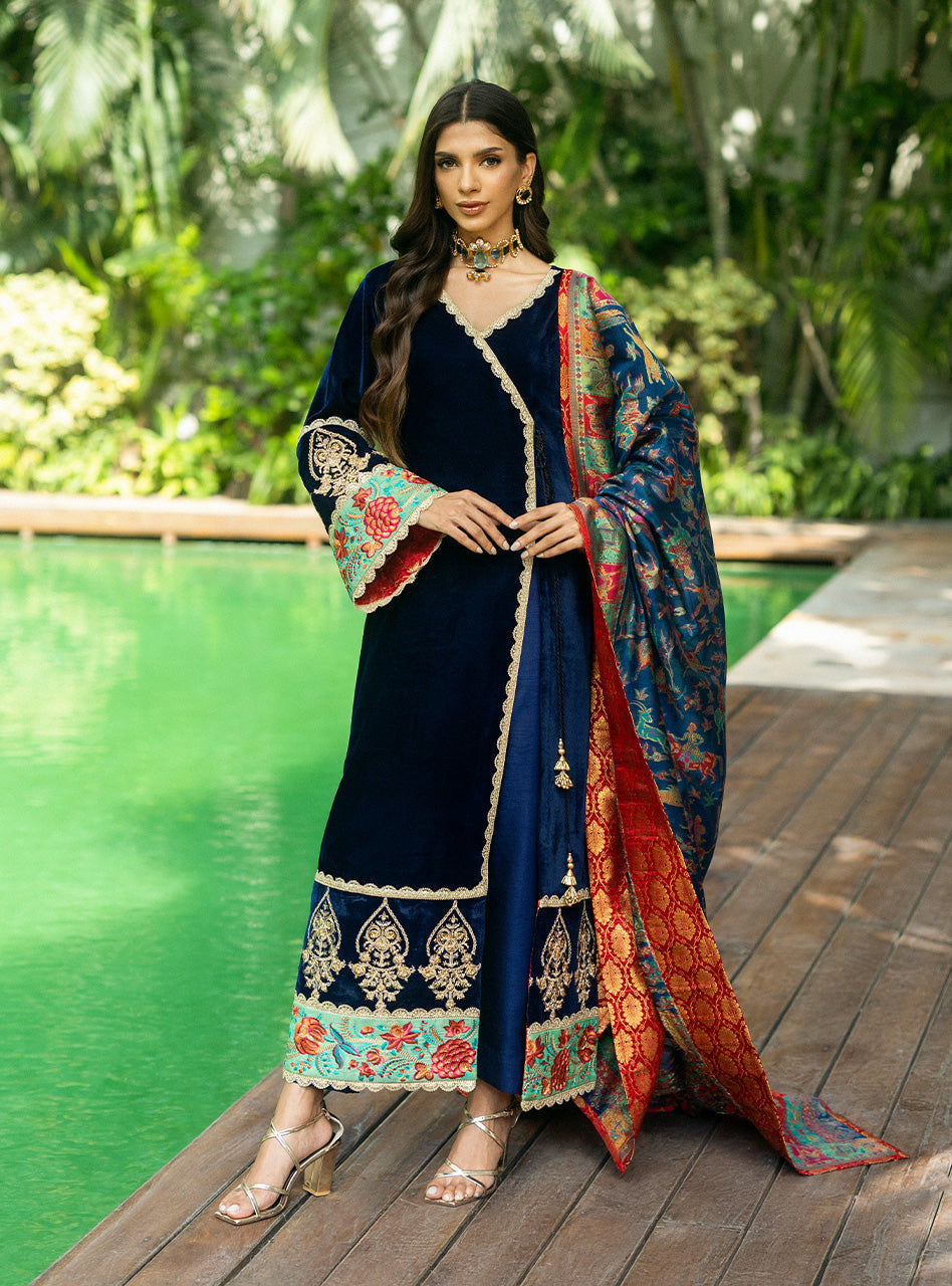 Zainab Chottani | Makhmal Luxe Pret | Farrin - House Of Anaya