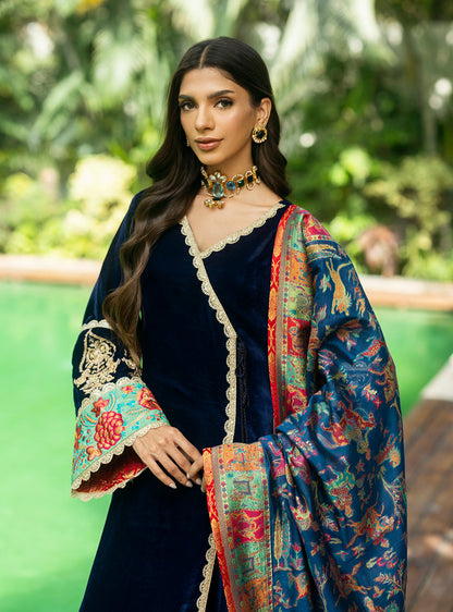 Zainab Chottani | Makhmal Luxe Pret | Farrin - House Of Anaya