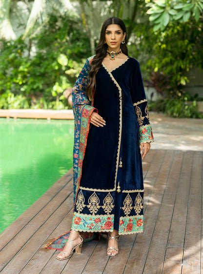 Zainab Chottani | Makhmal Luxe Pret | Farrin - House Of Anaya