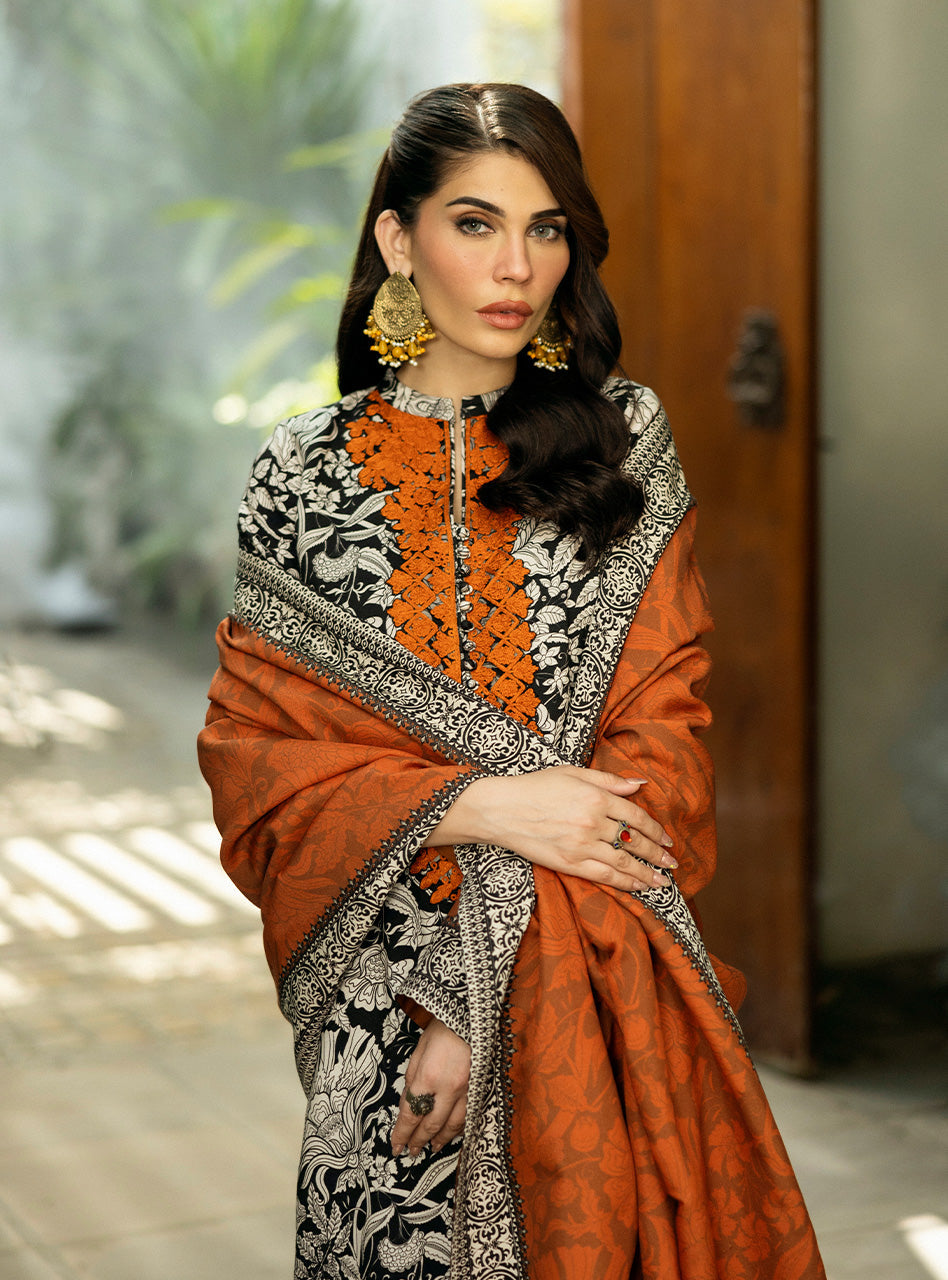 Zainab Chottani | Winter Shawls 24 | Mysha - House Of Anaya