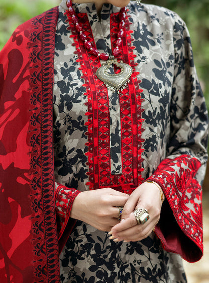 Zainab Chottani | Winter Shawls 24 |  Zemestan - House Of Anaya