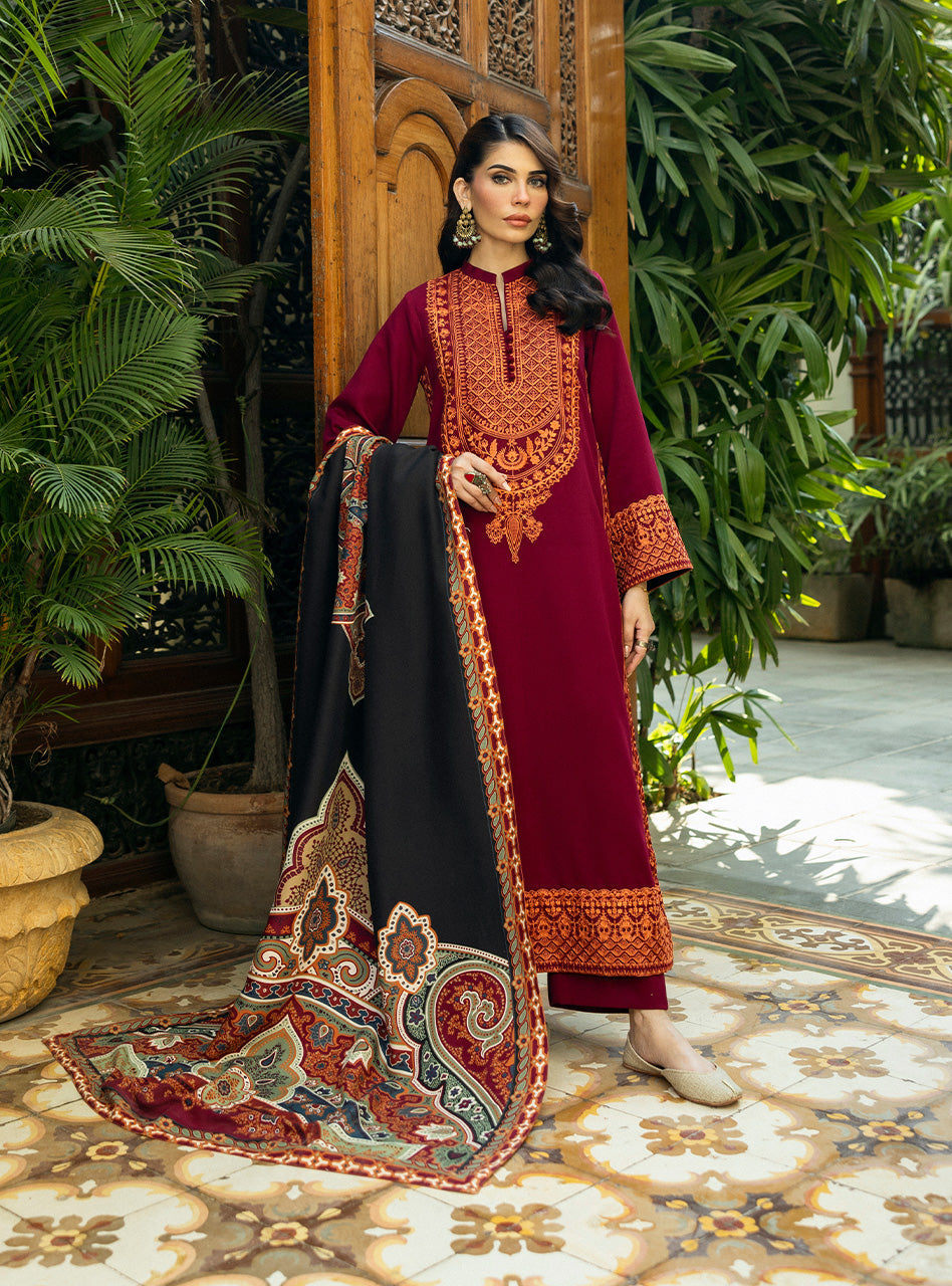 Zainab Chottani | Winter Shawls 24 |  Sila - House Of Anaya