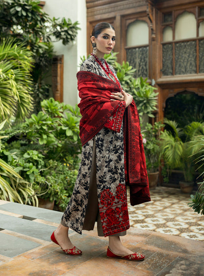 Zainab Chottani | Winter Shawls 24 |  Zemestan - House Of Anaya