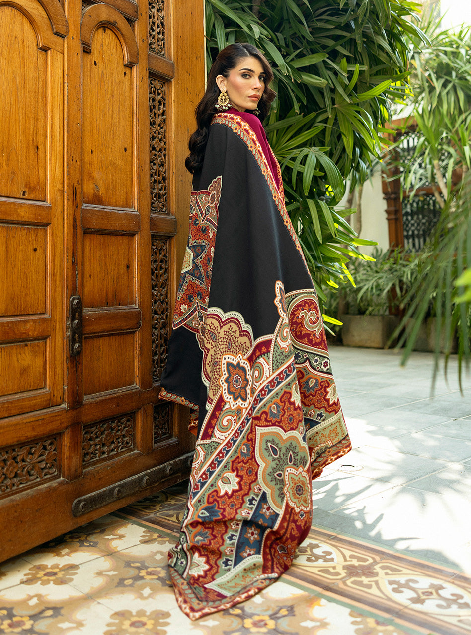 Zainab Chottani | Winter Shawls 24 |  Sila - House Of Anaya