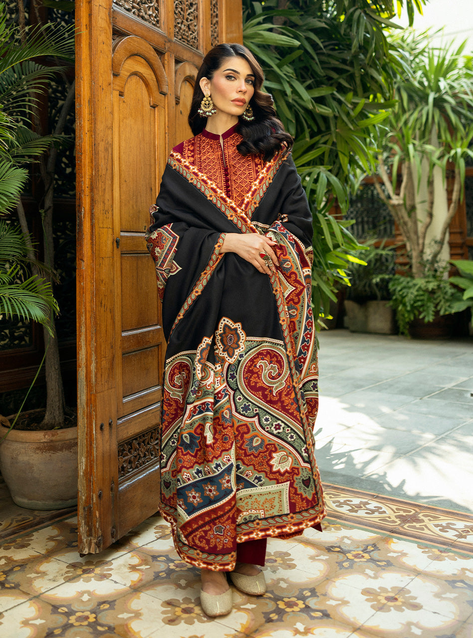 Zainab Chottani | Winter Shawls 24 |  Sila - House Of Anaya