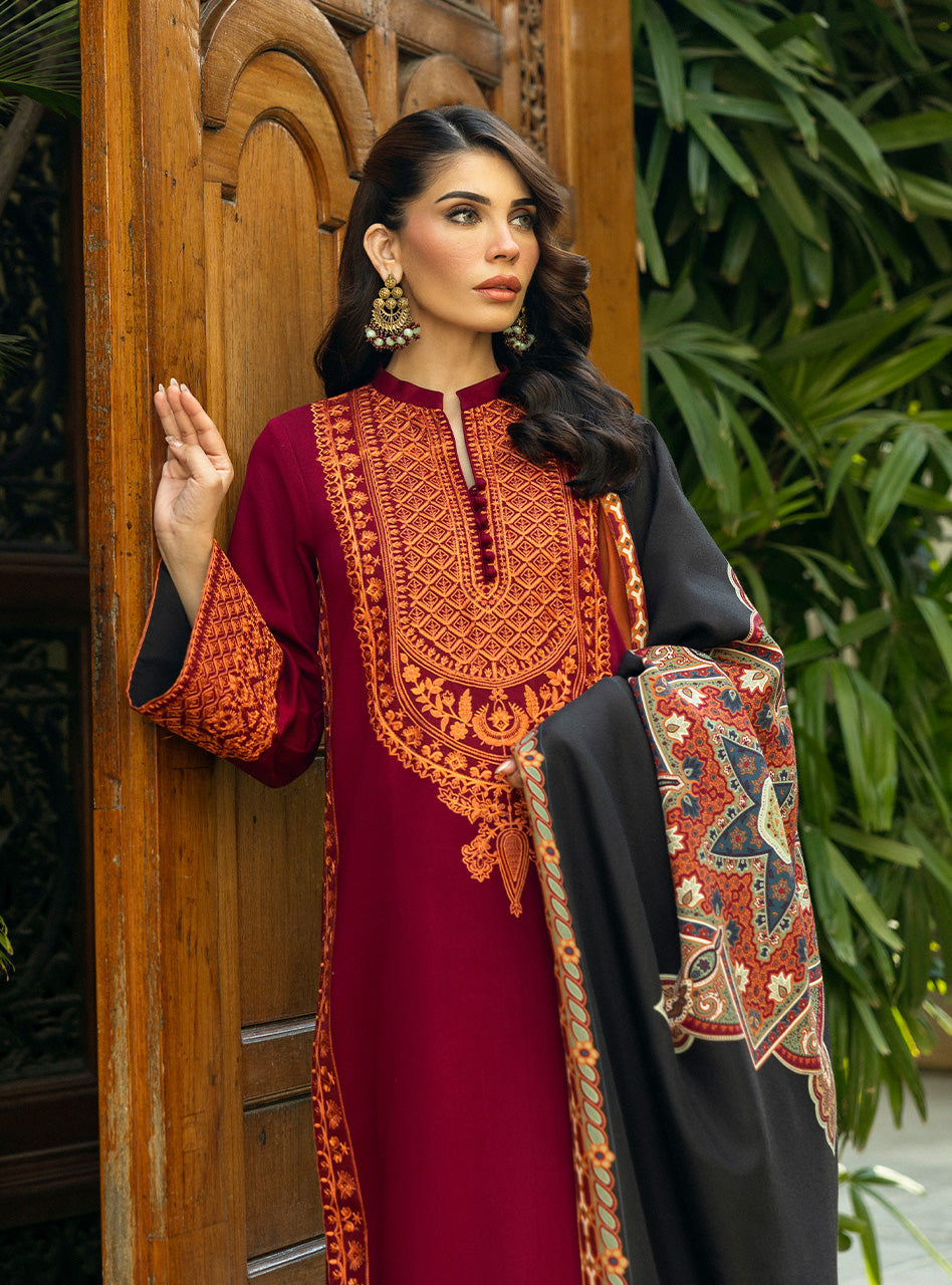 Zainab Chottani | Winter Shawls 24 |  Sila - House Of Anaya