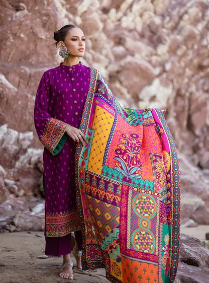Zainab Chottani | Winter Shawls | Gul - House Of Anaya