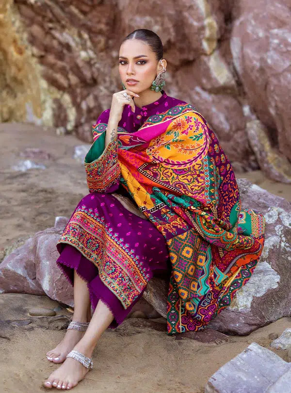 Zainab Chottani | Winter Shawls | Gul - House Of Anaya