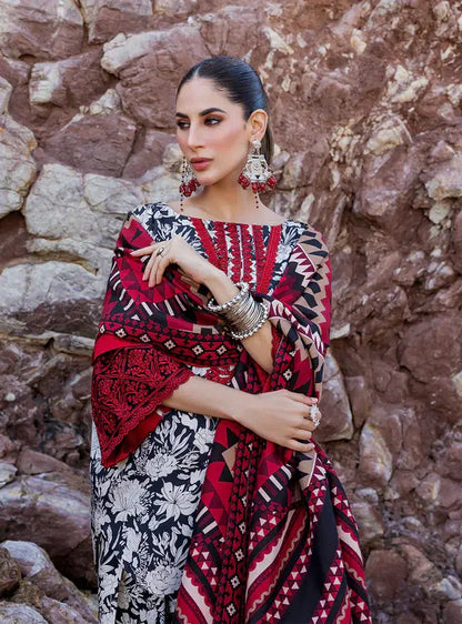 Zainab Chottani | Winter Shawls | Asna - House Of Anaya