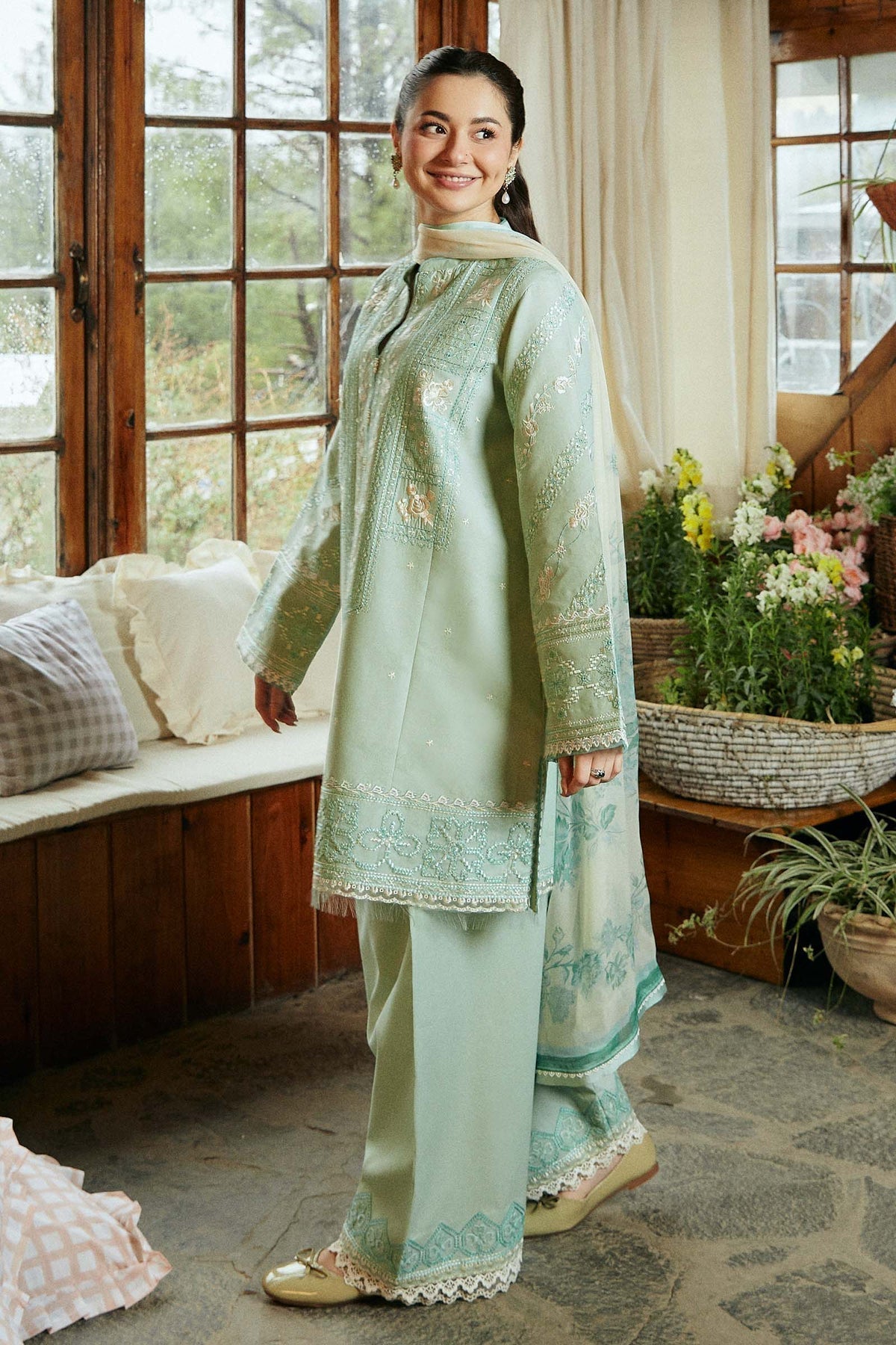 Zara Shahjahan | Coco Lawn Vol 2 | AYRA-6B - House Of Anaya