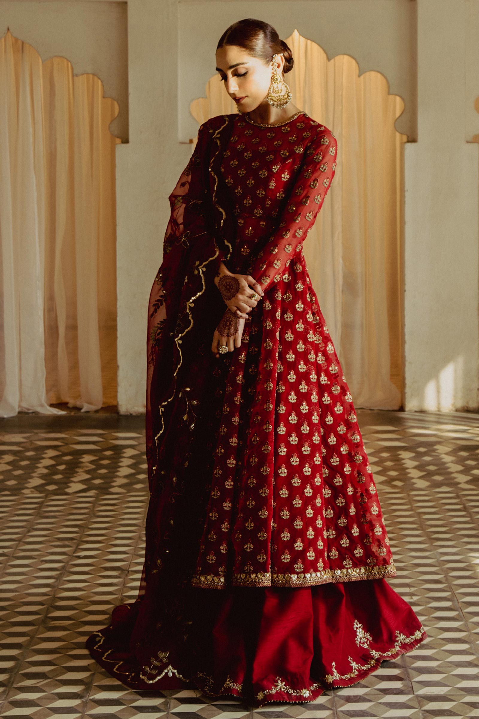 Zara Shahjahan | Bridal 2024 | GUL-MOHAR - House Of Anaya